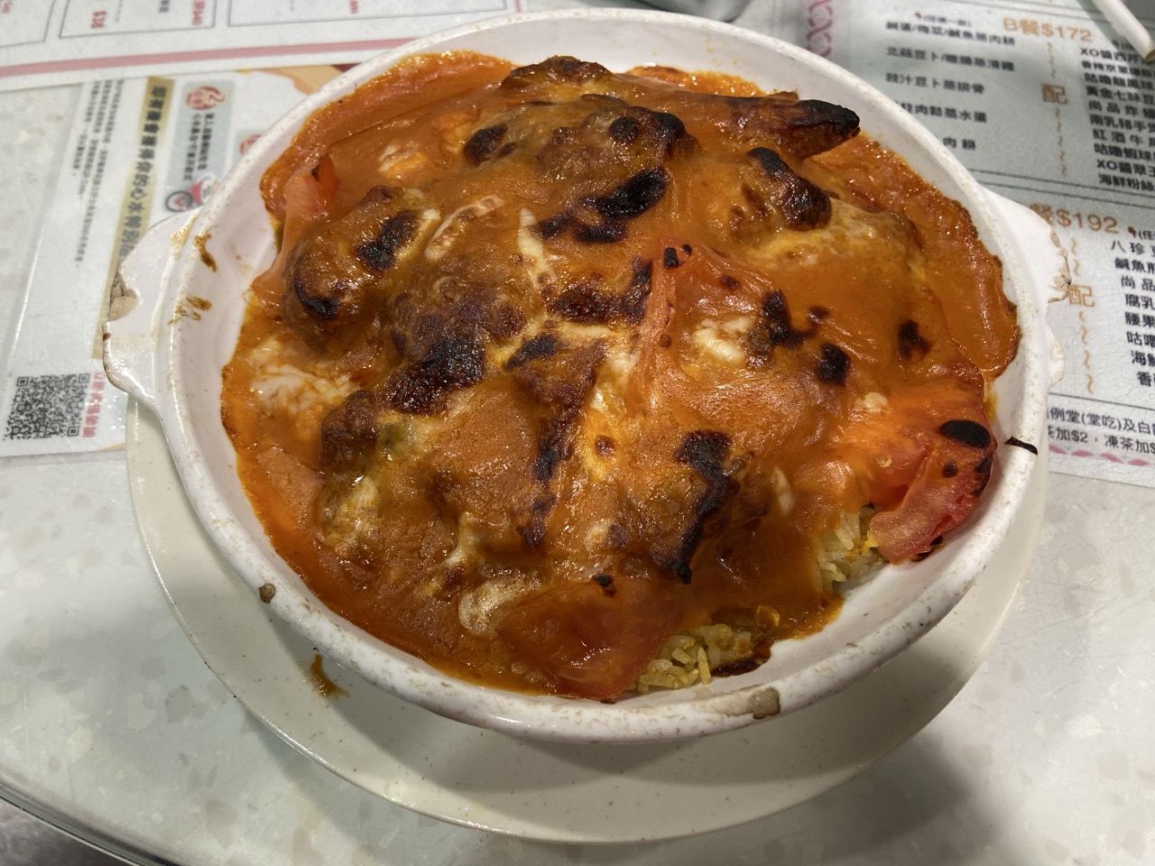 Sheung Bun baked pork chop rice